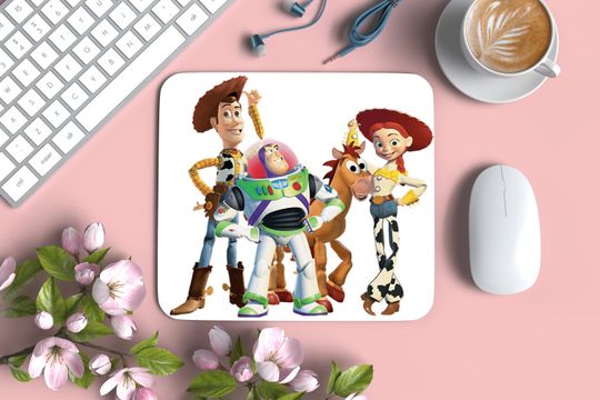 Toy Story Mouse Pad, Disney Buzz Lightyear & Woody  Mouse Pad