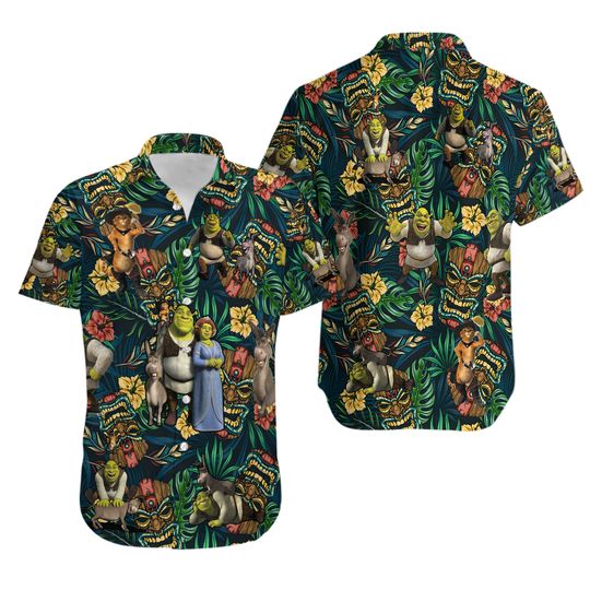 Disney Shrek Hawaiian Shirt