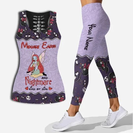 Jack Skellington Women's Tank Top Leggings Set
