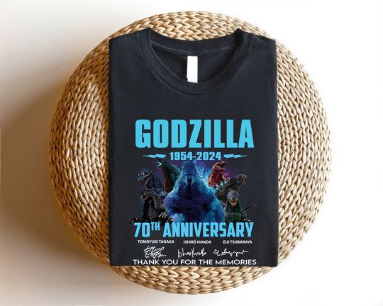 God zilla Minus One Shirt, 70 Years 1954 2024 God zilla Shirt