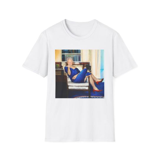 Bill Clinton in Blue Dress Shirt