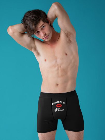 Property Of Boxers, Personalized Boxer Briefs, Sub Dom Boxers