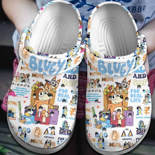 Discover BlueyDad Cartoon Clogs, BlueyDad Shoes, BlueyDad Summer Shoes