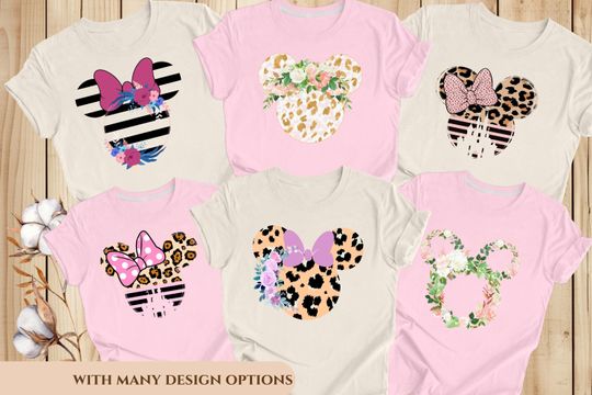 Disney Spring Theme Floral Shirt, Vintage Disney Shirt, Happiest Place  Earth