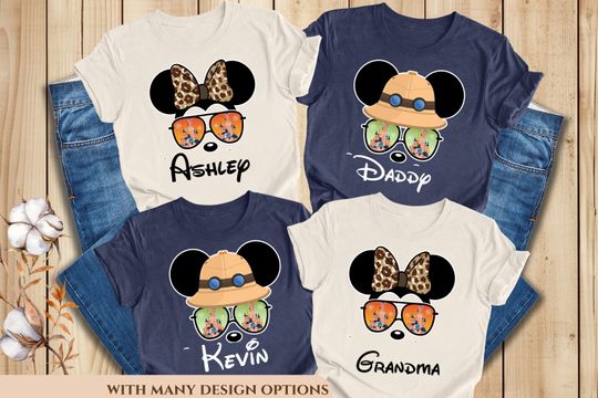 Custom Animal Kingdom Safari 2024 Shirt, Disney Trip Safari Shirt, Matching Family