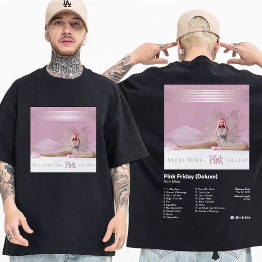 Rapper Nicki Minaj Music Album Graphic T Shirts