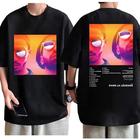 Discover Rapper PNL Music Album Dans La Legende Graphic T Shirts