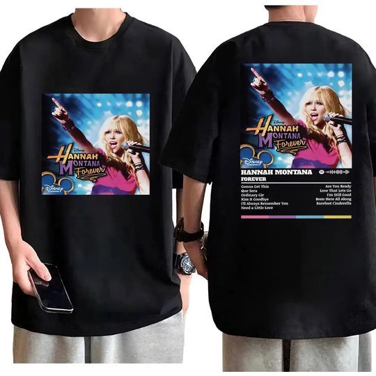 Discover Hot Singer Miley Cyrus Music Album Graphic T Shirts