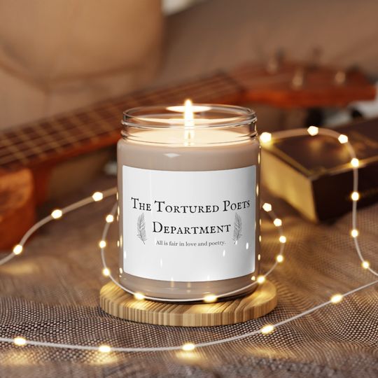 Discover The Tortured Poets Department Scented Candle