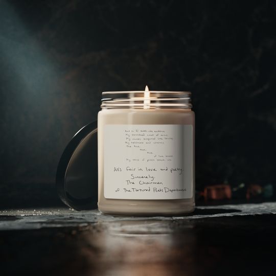 TTPD Candle, The Tortured Poets Department Candle