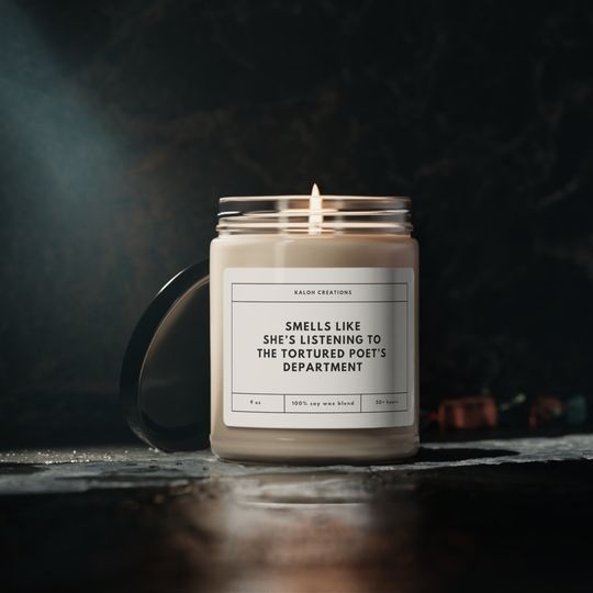 Discover TTPD Candle, The Tortured Poets Department Candle