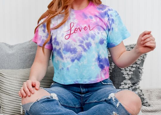Discover Taylor Inspired Tee- Lover Tee- In my Lover Era-Women's Tie-Dye