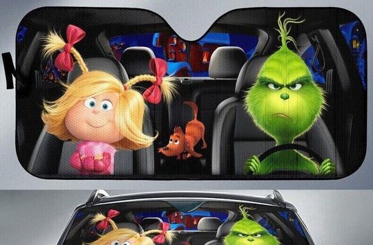 Discover Christmas Movie Car Sun Shade, Funny Car Christmas Movie Gift