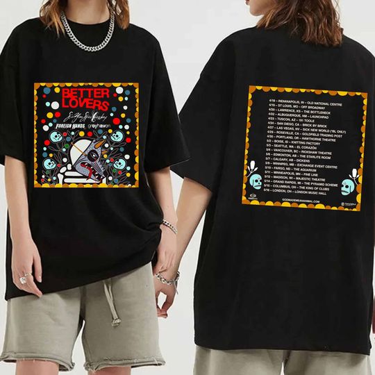 Discover Better Lovers - Spring Tour 2024 Shirt, Better Lovers Band Fan Shirt