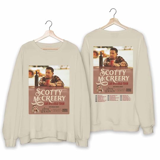 Discover Scotty McCreery The Cab In A Solo Tour Shirt, Scotty McCreery Fan Shirt