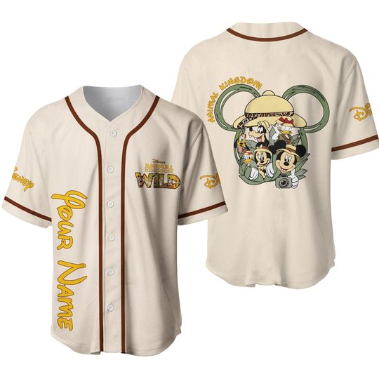 Disneyland Animal Kingdom Baseball Jersey