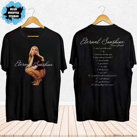 Ariana 2024 Eternal Sunshine Tracklist Shirt, Ariana New Album