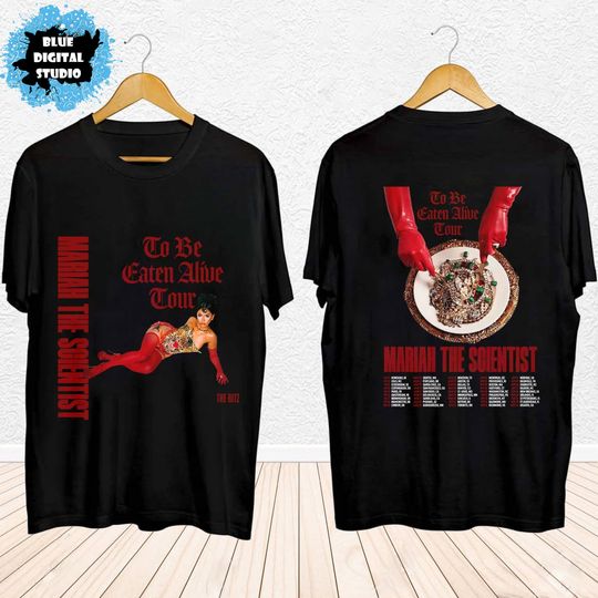 Mariah The Scientist - To Be Eaten Alive Tour 2024 Shirt, Mariah The Scientist Fan Shirt