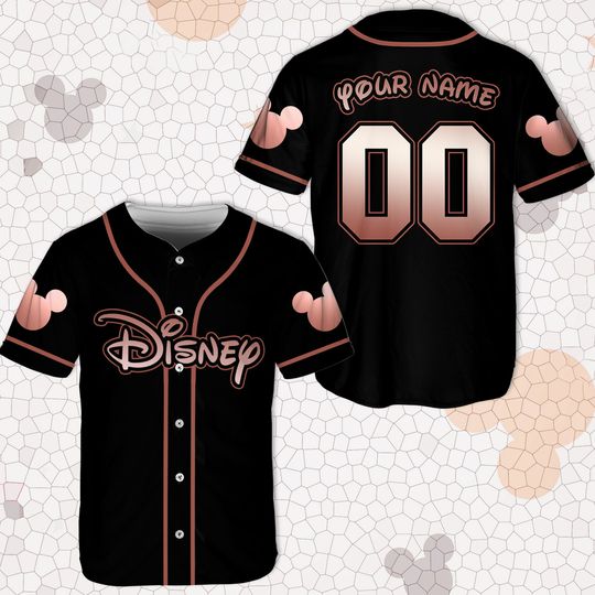 Discover Personalized Disney Baseball Jersey, Disney Family Vacation Baseball Jersey