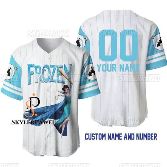 Discover Frozen Baseball Jersey, Elsa Baseball Jersey, Frozen Jersey Shirt,