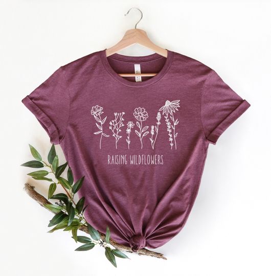 Matching Mommy And Me Shirt, Raising Wildflowers Shirt