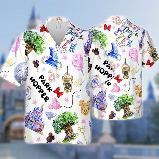 Best Day Ever Aloha Shirt, Famous Mouse Wizard 3D All Over Printed Hawaiian Shirt
