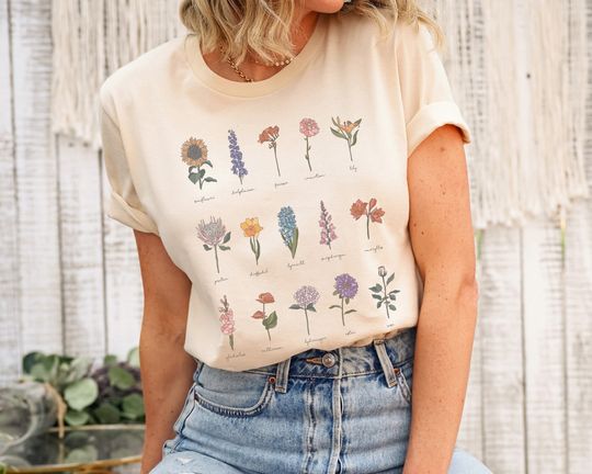 Discover Wildflower Shirt | Cottagecore Shirt