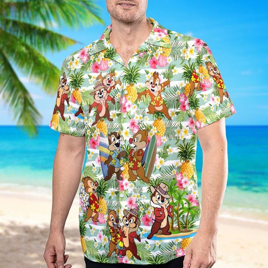 Discover Squirrel With Pineapple Hawaiian Shirt