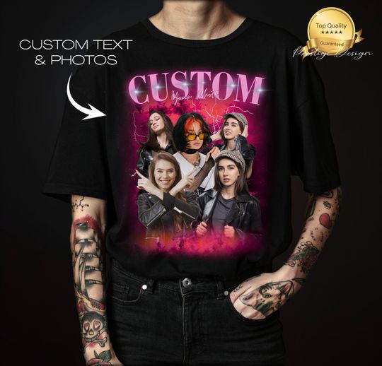 Custom Bootleg Rap Tee, custom bootleg shirt, custom your own bootleg shirt