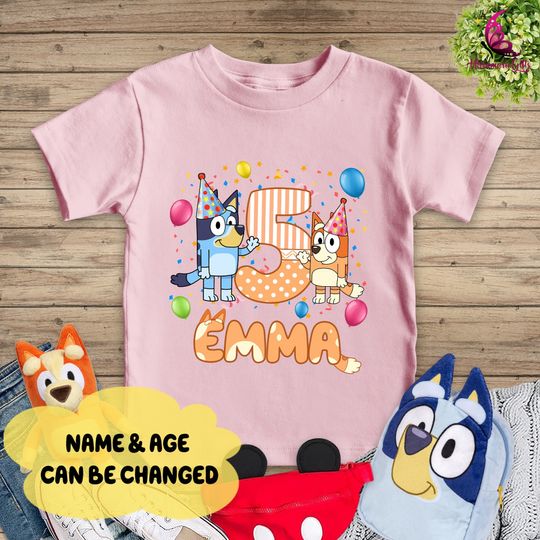 Personalized BlueyDad Birthday Shirt,| BlueyDad Bingo Shirt