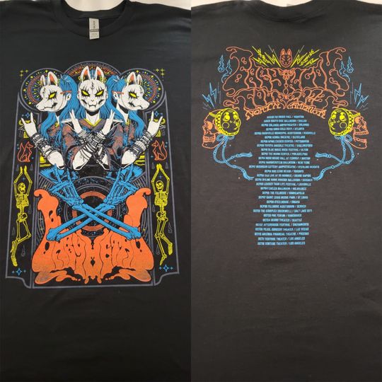 Babymetal US Tour Shirt, Babymetal Tshirt, Babymetal Tour Shirt