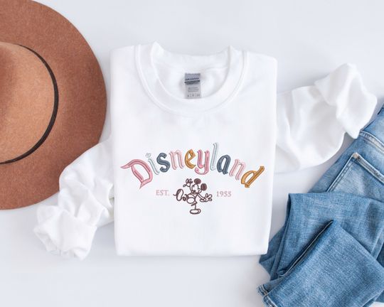 Discover Magical Parks Sweatshirt, Trendy Crewneck, Disney Sweatshirt