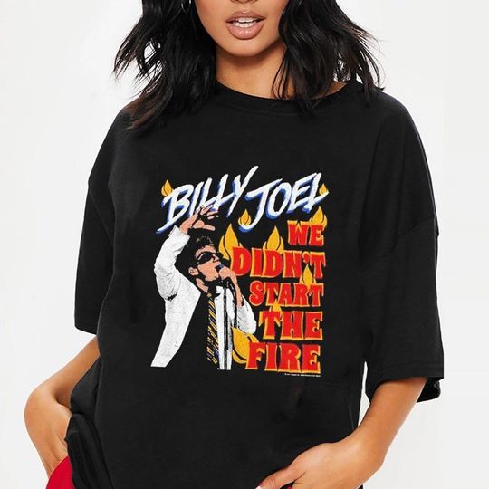 Billy Joel Vintage Retro T-Shirt, Billy Joel Shirt, Billy Joel Tour 2024 Shirt