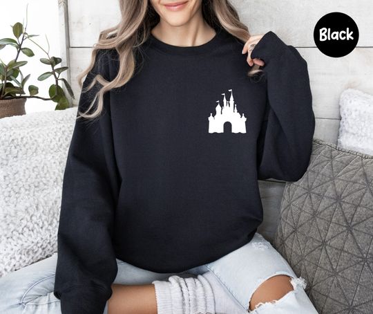 Discover Pocketsize Disney Sweatshirt, Disneyland Castle Sweatshirt