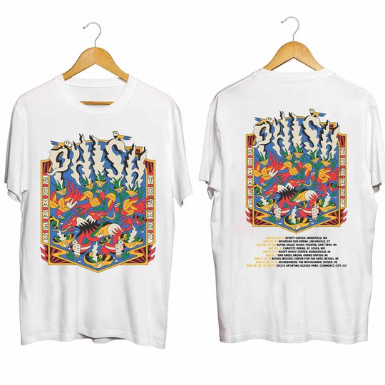 Phish Summer 2024 Tour Shirt, Phish Band Fan Shirt, Phish 2024 Concert Shirt