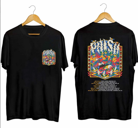 Phish Summer 2024 Tour Shirt, Phish Band Fan Shirt