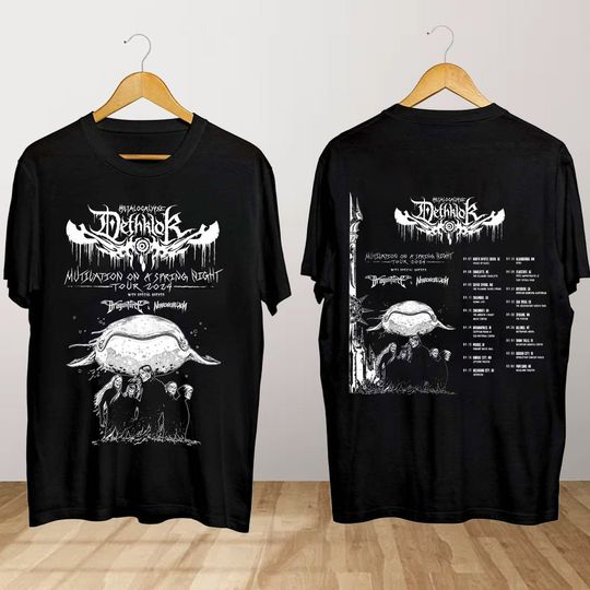 Dethklok Mutilation on a Spring Night 2024 Tour Shirt