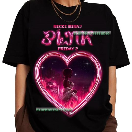 Discover 2024 Nicki Minaj Tour T-Shirt, Nicki Minaj Pink Friday 2 Concert Shirt