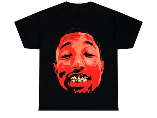 PHARRELL WILLIAMS T-SHIRT,  Rare Concert Tee Tour Merch