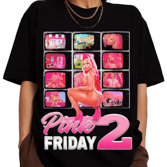2024 Nicki Minaj Tour T-Shirt, Nicki Minaj Pink Friday 2 Concert Shirt