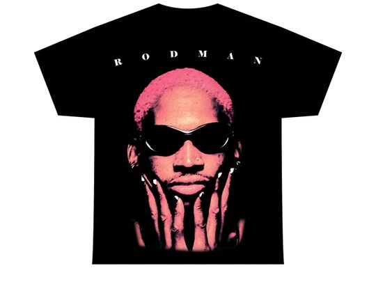 Discover DENNIS RODMAN T-SHIRT | Rare Homage Vintage Rap Tee