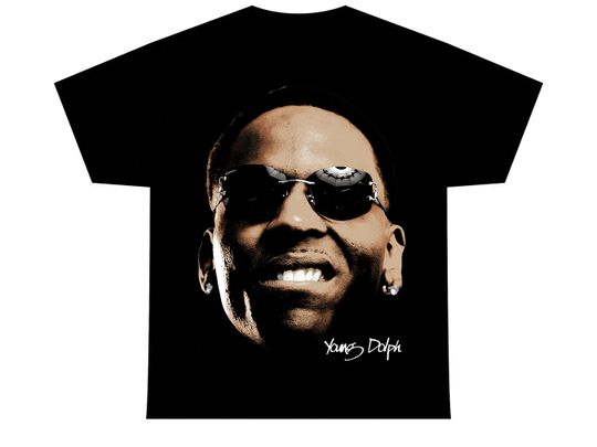 YOUNG DOLPH T-SHIRT | Rare Rap Tee Album Tour Merch Concert Shirt