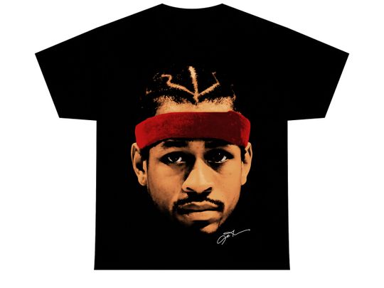 ALLEN IVERSON T-SHIRT | Rare The Answer Rap Tee Vintage Shirt