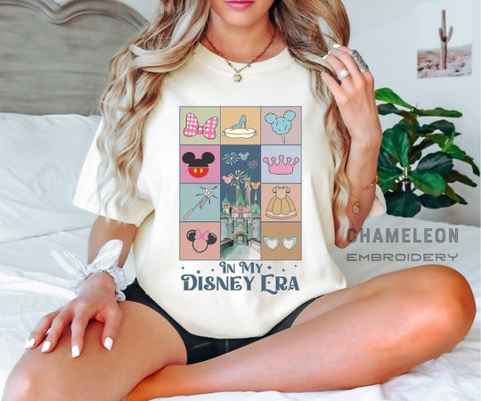 Discover Vintage Disneyland Mickey In My Era Comfort Shirt, Retro Disneyland Shirt