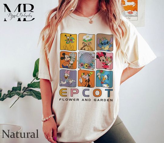 Discover Disney Epcot Flower and Garden Festival 2024 T-shirt