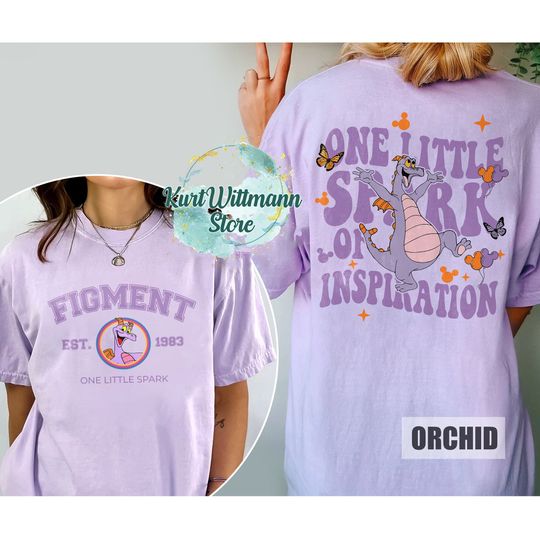 Vintage Disney Figment  Color Shirt