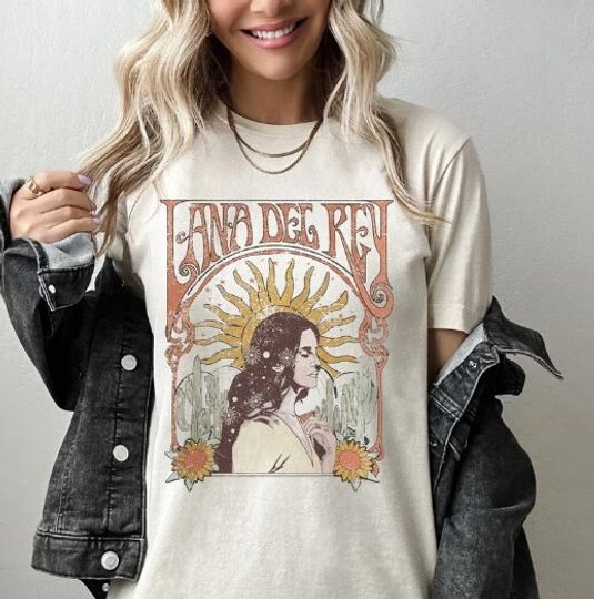 Discover Lana Del Rey Vintage Shirt - Music Tour 2023 Exclusive Tee