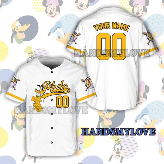 Discover Custom Ddisney Character Mickey Game Day Baseball Jersey Ddisney Baseball Player