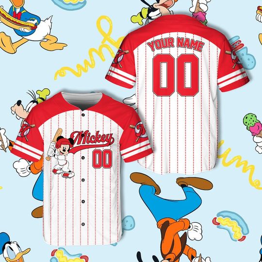 Discover Custom Ddisneyland Baseball Jersey Ddisney Vacation Matching Shirt