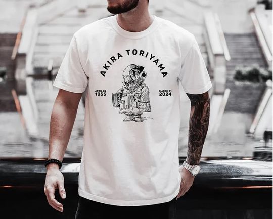 Goodbye Goku Memorial Shirt, RIP Akira Toriyama 1955 - 2024